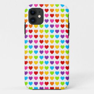 Case-Mate iPhone Case Coeur arc-en-ciel coloré