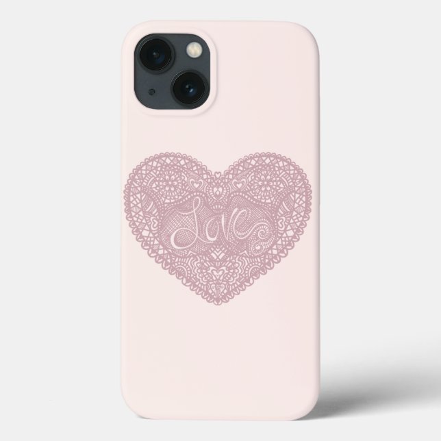 Coques Case-Mate iPhone Coeur d'amour (Verso)