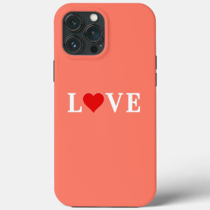 Case-Mate iPhone Case Coeur d'amour orange