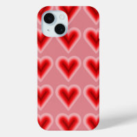 Coeur de la Saint Valentin rose et rouge
