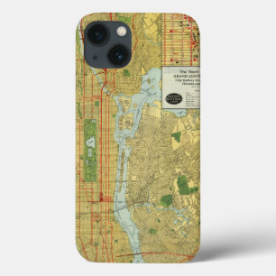 iPhone 13 Coque Coeur de New York