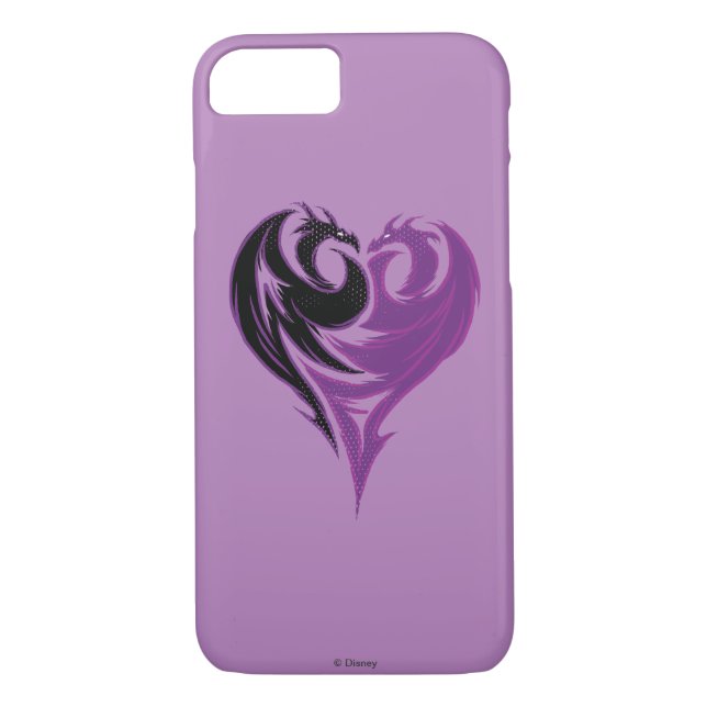 Coques Case-Mate iPhone Coeur du dragon de Mal (Dos)