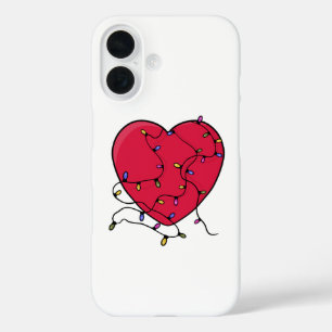 Coque Pour iPhone 16 Coeur éclairé