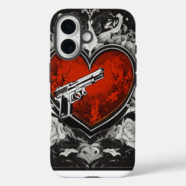 Coques Case-Mate iPhone Coeur mobile (Verso)