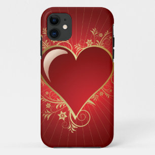 Coques Pour iPhone Coeur rouge