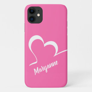 Case-Mate iPhone Case Coeur stylisé personnalisées nom et des boîtiers d