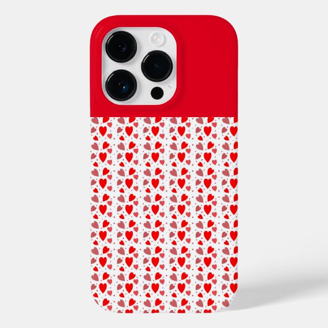Coques Case-Mate iPhone Cœurs charmants (Verso)