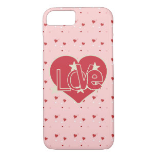 Etui iPhone Case-Mate Coeurs d'amour et étoiles