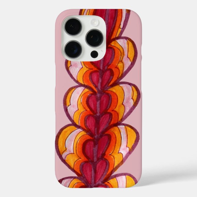 Coques Case-Mate iPhone Cœurs de Pénélope (Verso)
