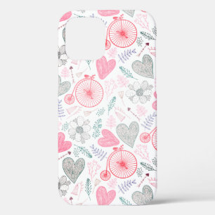 Case-Mate iPhone Case Coeurs Et Fleurs