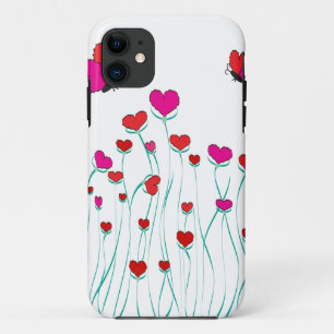 Case-Mate iPhone Case Coeurs et papillons Valentine Love