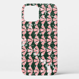 Case-Mate iPhone Case Coeurs gronces et fleurs motif.