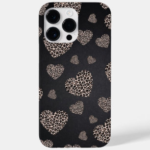 Coque Pour Pour iPhone 14 Pro Max Coeurs léopards