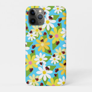 Case-Mate iPhone Case Coeurs noirs de l'amant de l'insecte rouge Ladybug