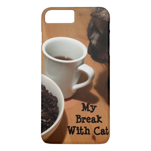 Coques Case-Mate iPhone Coffee Break (chat) iPhone/coque ipad par RoseWrit (Dos)