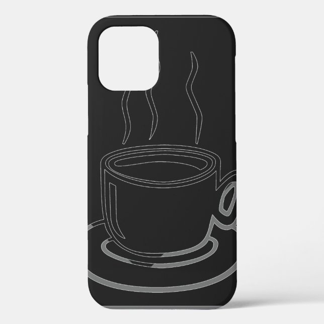 Coques Case-Mate iPhone Coffee Cup Graphic Art (Verso)