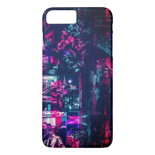 Coques Case-Mate iPhone Coffret téléphonique Cyberpunk (Dos)