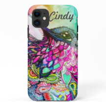 Colibri Art personnalisé de Zen Tangle
