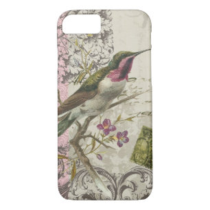 Coque iPhone 7 colibri de coque-Cru de l'iPhone 7
