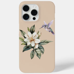 Coque iPhone 15 Pro Max Colibri et Jasmin