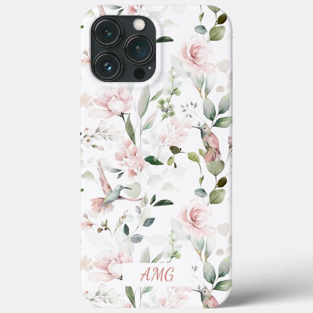 Coques Case-Mate iPhone Colibri, Roses Roses Roses Roses Roses Roses Roses (Verso)