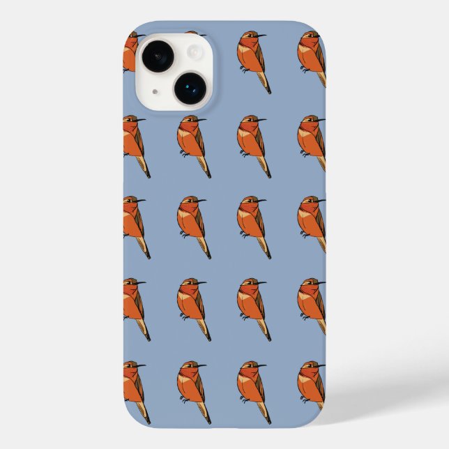 Coques Case-Mate iPhone Colibri roux (Verso)