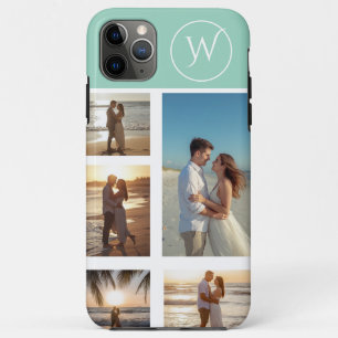 Case-Mate iPhone Case Collage de 5 photos personnalisé sur sarcelle