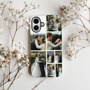 Coques iPhone 16 Plus Collage de 8 photos personnalisé