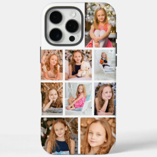 Coques iPhone 16 Pro Max Collage de 9 photos personnalisé