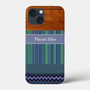 Etui iPhone 13 Mini collage de bandes personnalisables