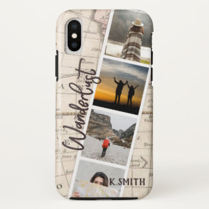 Case-Mate iPhone Case Collage de photos de souvenirs de voyage. Un désir