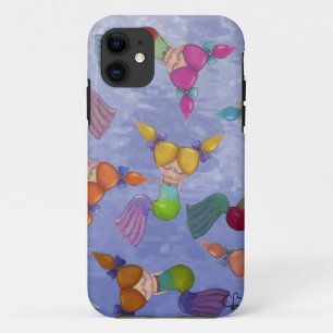 Coque iPhone 11 Collage de sirène