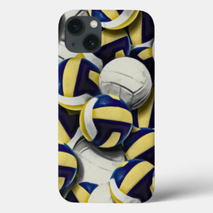 iPhone 13 Coque Collage de volleyballs