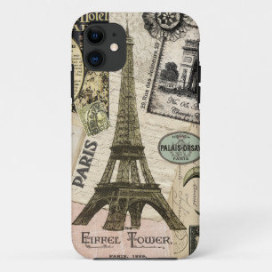 Coques Pour iPhone Collage de voyage Vintage moderne