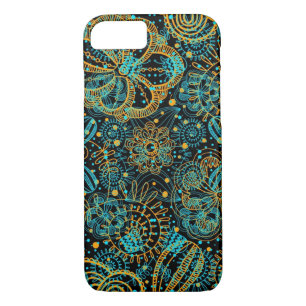 Coque iPhone 8/7 Collage floral coloré