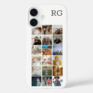 Coque Pour iPhone 16 Collage Personnalisé Faites de votre propre collec