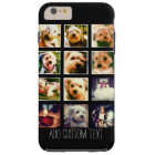 Collage photo avec Arrière - plan noir