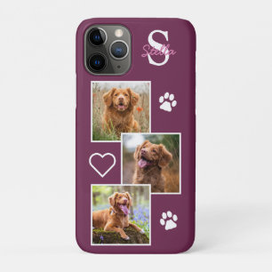 Case-Mate iPhone Case Collage photo de animal de compagnie Monogramme No