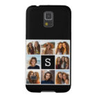 Collage photo noir et blanc Monogramme personnalis