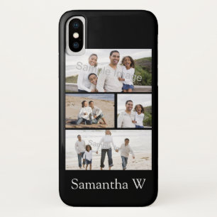 Coque iPhone X Collage photo personnalisé