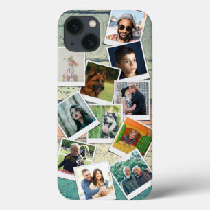 Case-Mate iPhone Case Collage photo Plaques en bois Vintages