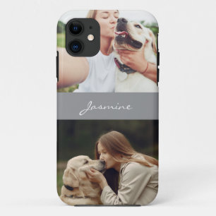 Case-Mate iPhone Case Collage photo pour animaux de compagnie gris