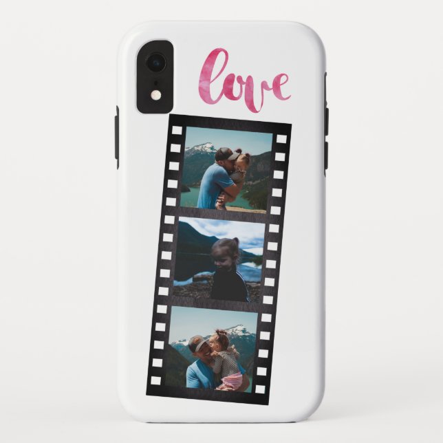 Coques Case-Mate iPhone Collage photo Retro Filmstrip (Dos)