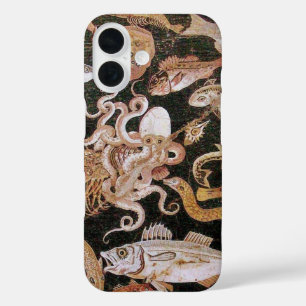 COQUES iPhone 16 COLLECTE POMPEII / OCÉAN - SCÈNE DE VIE MARINE