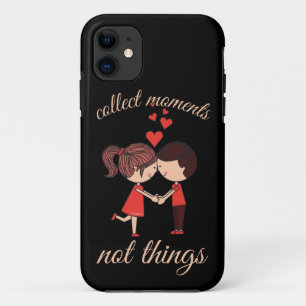 Case-Mate iPhone Case COLLECTER DES MOMENTS PAS DES CHOSES mignonnes rom