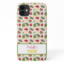 Collection de Motifs de paniers de fruits - pastèq