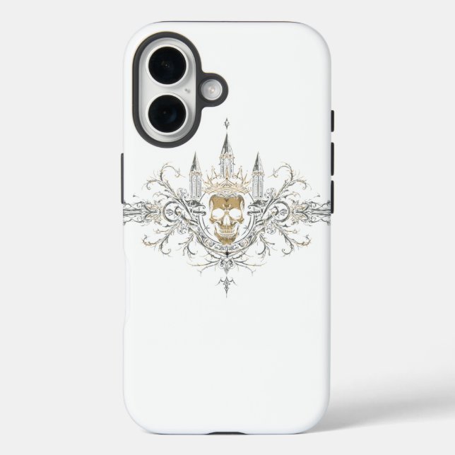 Coques Case-Mate iPhone Collection Noir & Or (Verso)