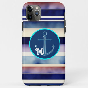 Case-Mate iPhone Case Collection populaire Summer Navy Blue Boat Stripes