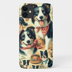 Case-Mate iPhone Case Collie frontière mignonne sans joint
