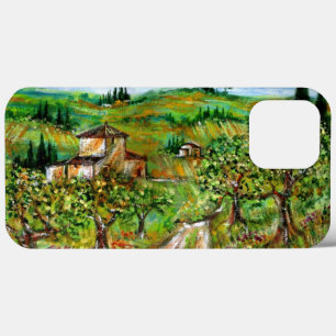 COQUES POUR iPhone COLLINES VERTES ET OLIVIERS DANS LE PAYSAGE TOSCAN
